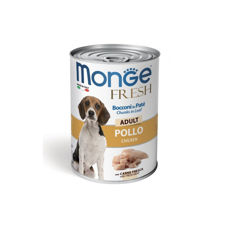 MONGE Fresh Adult poulet 400 g MONGE Fresh Adult poulet 400 g