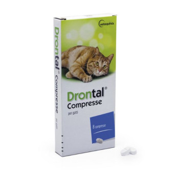 Vetoquinol - Drontal Gatti 8 compresse - 