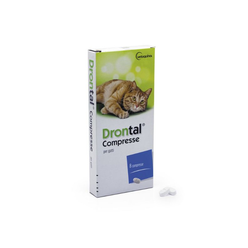 Vetoquinol - Drontal Gatti 8 comprimés Vetoquinol - Drontal Gatti 8 comprimés