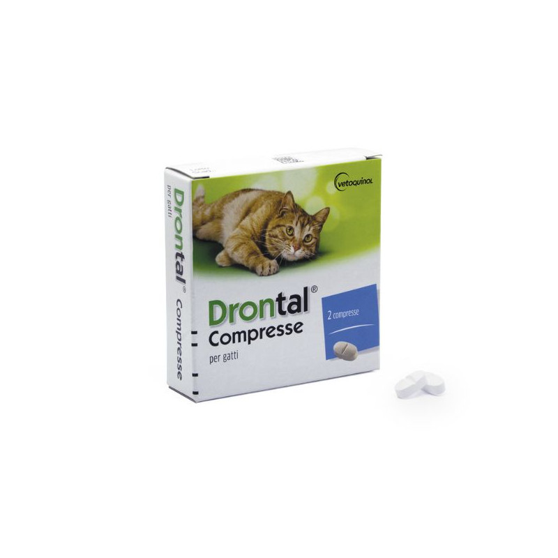 Vetoquinol - Drontal Katzen 2 cpr Vetoquinol - Drontal Katzen 2 cpr
