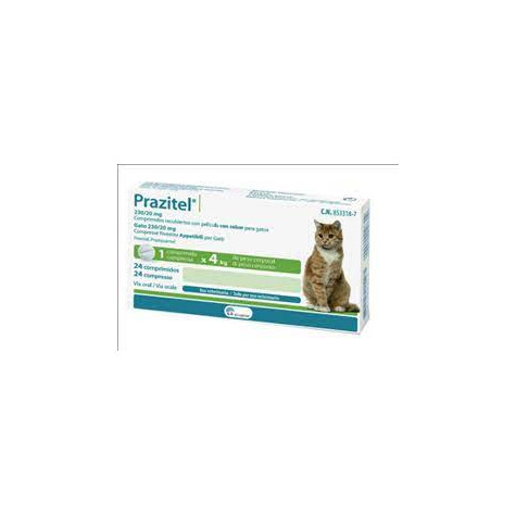 Prazitel Gatto 24 Compresse 230 + 20 Mg - 