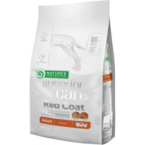 Nature's Protection Superior Care Red Coat All Breeds 1,5 Kg -