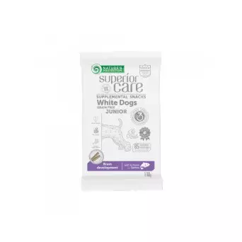 Nature's Protection Superior Care Cane Snack White Dogs Junior Brain Development Salmone 110 Gr - 