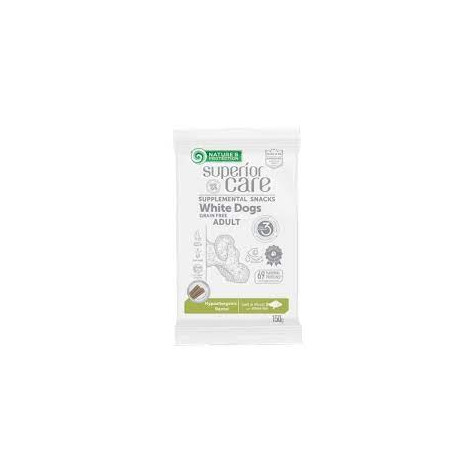 Nature's Protection Superior Care Cane Snack White Dogs Hypoallergenic Dental Pesce Bianco 150 Gr -