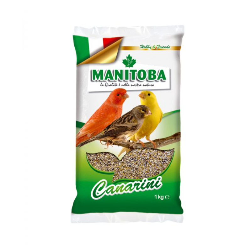 MANITOBA MISCUGLIO CANARINI 1KG x 3 pièces MANITOBA MISCUGLIO CANARINI 1KG x 3 pièces