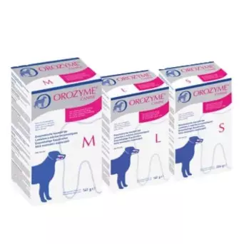 Ecuphar NV - Orozyme Canine Chewable Strips Size S 224GR -
