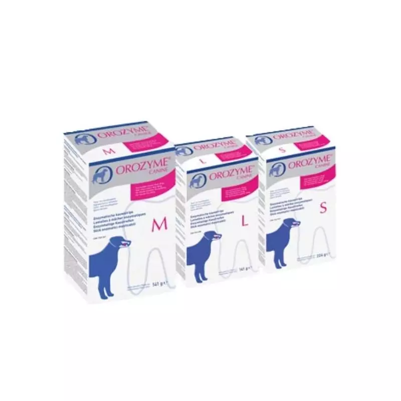 Ecuphar NV - Orozyme Canine Strisce Masticabili Taglia S 224GR Ecuphar NV - Orozyme Canine Strisce Masticabili Taglia S 224GR