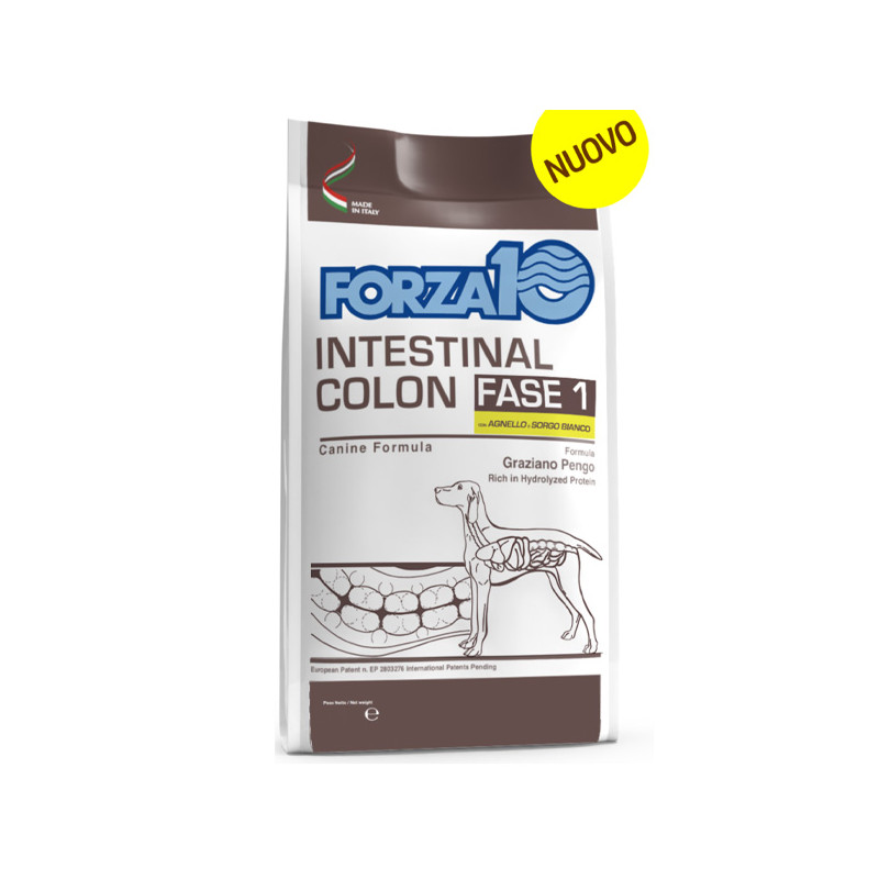 Forza10 - Active Intestinal Colon Fase 1 avec Agneau et Sorgo 1,5 kg