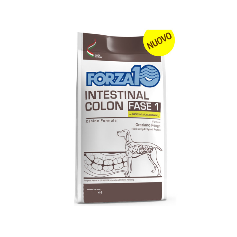 Forza10 - Active Intestinal Colon Fase 1 con Agnello e Sorgo  1,50KG