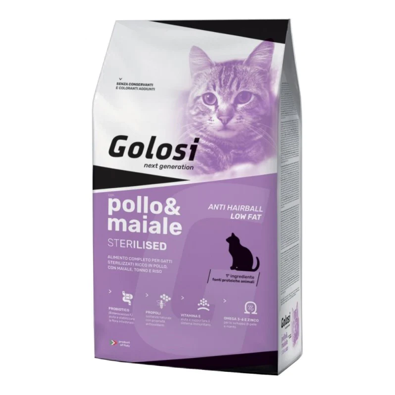Golosi Indoor Sterilized Cat of 7,5 Kg