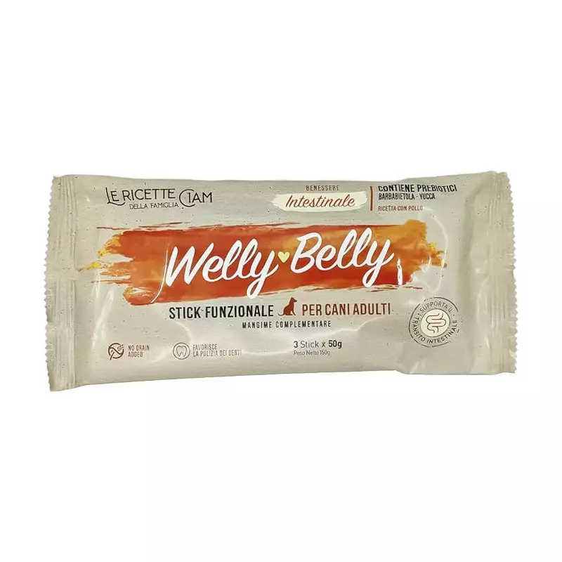 Welly functional belly stick for dogs intestinal well-being 150 gr Welly functional belly stick for dogs intestinal well-being 150 gr