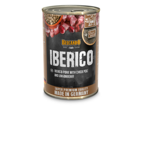 Belcando Adult Maiale iberico e riso lattina 800 g - Umido al maiale iberico per cani