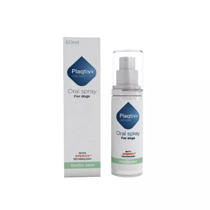 Ecuphar NV - Spray orale Plaqtiv+ Oral care 60 ml. Ecuphar NV - Spray orale Plaqtiv+ Oral care 60 ml.