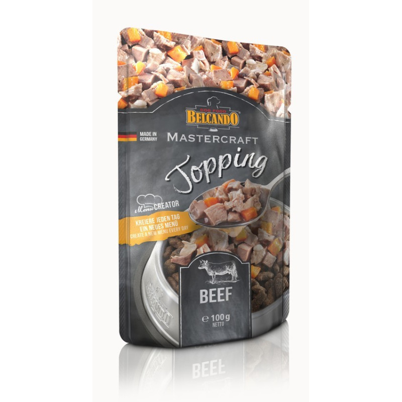 BELCANDO MASTERCRAFT Topping Rindfleisch 100 gr.x12