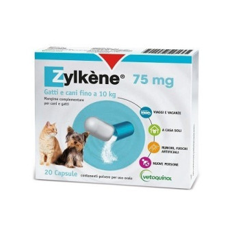 ZYLKENE cani e gatti 100 compresse 75 mg. -