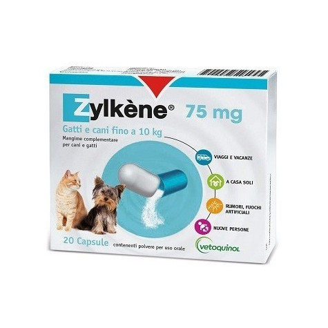 ZYLKENE dogs and cats 100 tablets 75 mg. - 