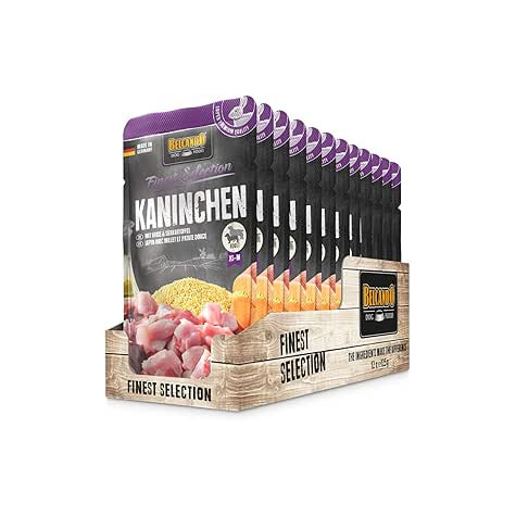 Belcando Lapin avec miglio et pommes de terre dolci 12x125 g. (sachets)