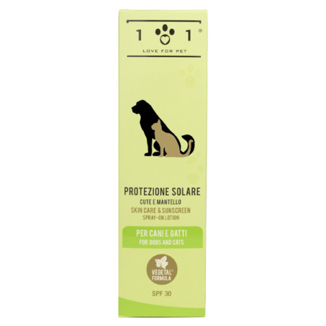 LINEA 101 Spray protezione solare per cute e pelo di cani e gatti 250 ml. -