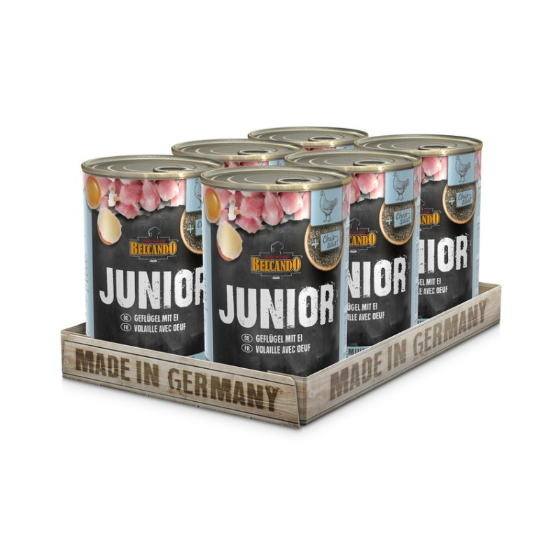 Belcando Junior Pollame con uova 6x400 gr.