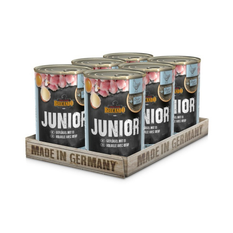 Belcando Junior Pollame avec uova 6 x 400 g.