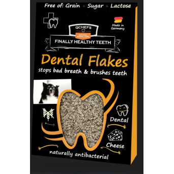 QCHEFS Dental Flakes für die Mundhygiene 90g - 