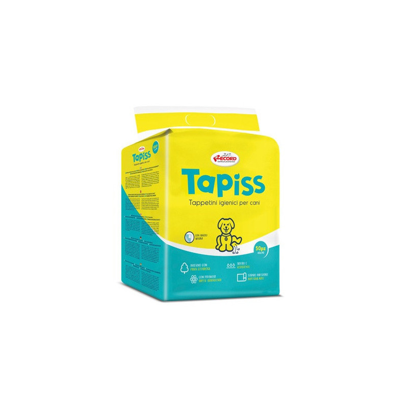 Record Tapis absorbants pour Chiens 60x90 da 50 pièces Record Tapis absorbants pour Chiens 60x90 da 50 pièces