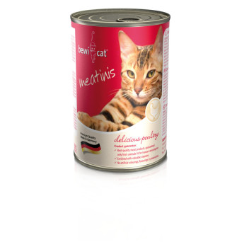 BEWI CAT Umido Meatinis Salmone gr 400 x 6 lattine - 