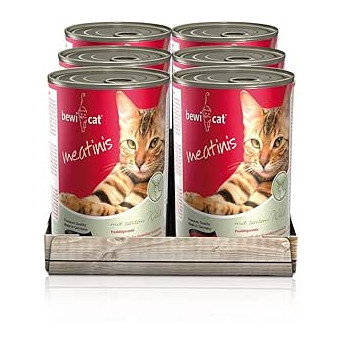 BEWI CAT Umido Meatinis Pollo gr 400 x 6 lattine - 