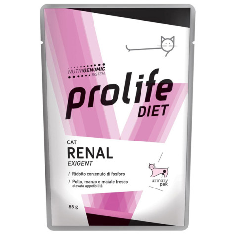 Prolife - Prolife Veterinary Renal Exigent 85gr.x12 - 