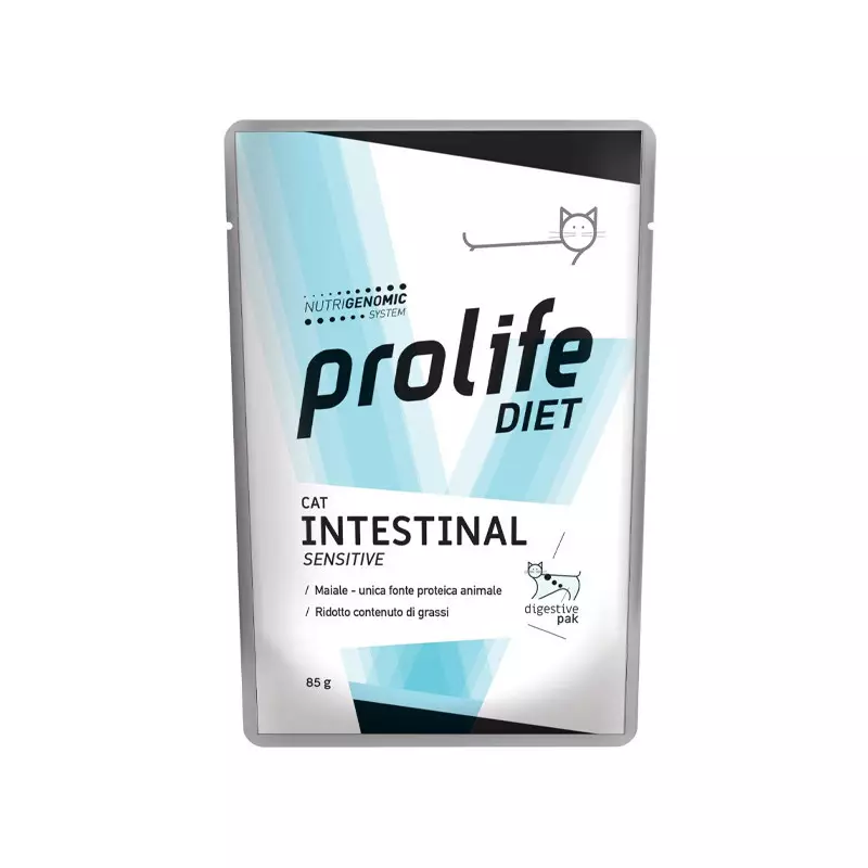 Prolife Veterinary Intestinal Sensitive Maiale 85gr.x12 Prolife Veterinary Intestinal Sensitive Maiale 85gr.x12