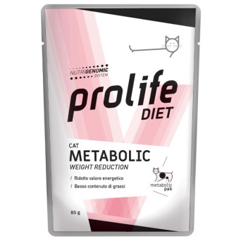 Prolife - Diet Cat Metabolic Weight Reduction 85 gr - 