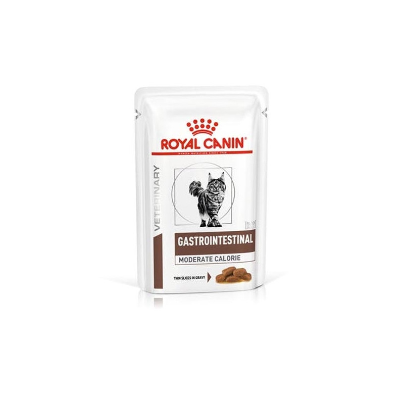 ROYAL CANIN Veterinary Diet Gastrointestinal Moderat 12 Beutel à 85 g.