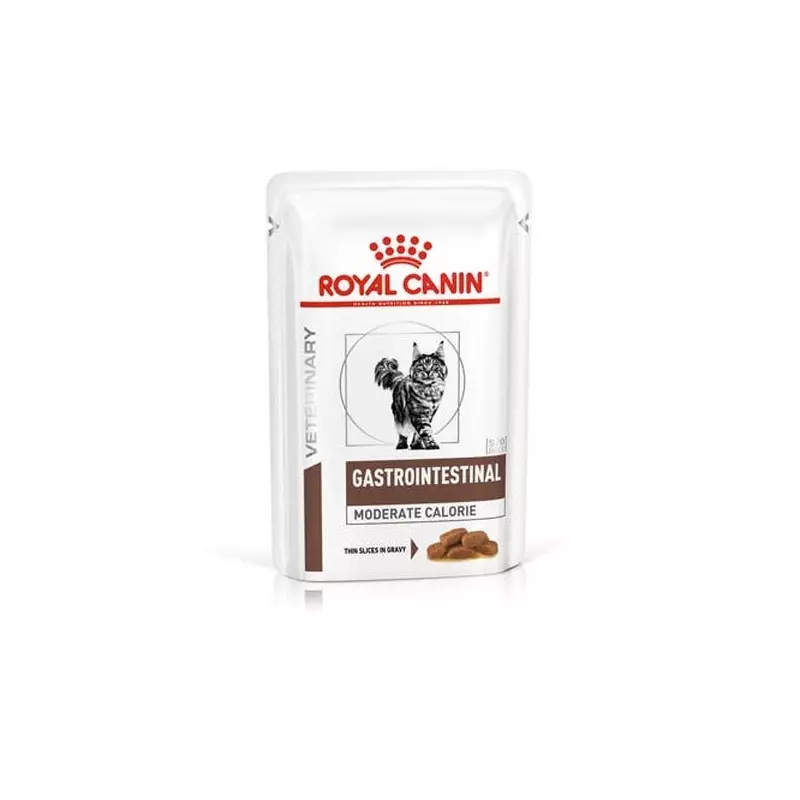 ROYAL CANIN Veterinary Diet Gastrointestinal Moderate 12 bustine da 85 gr.