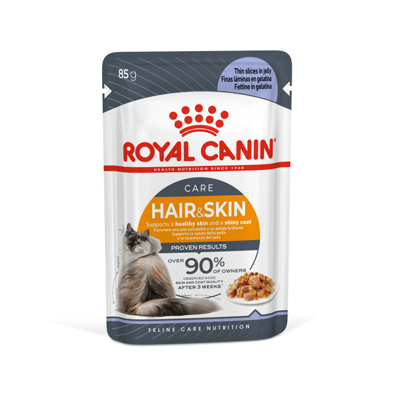 ROYAL CANIN Hair & Skin in Jelly gelatina 12 x 85 gr.