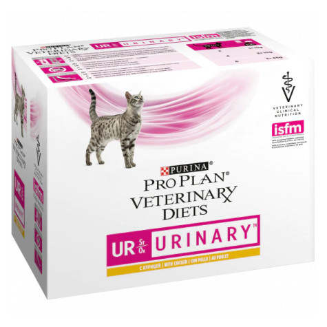 Nestle' Purina - Pro Plan Veterinary Diets Urinary UR Poulet 10X85GR