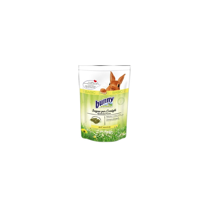 BUNNY Rêve pour Lapins Basic 4 kg. BUNNY Rêve pour Lapins Basic 4 kg.
