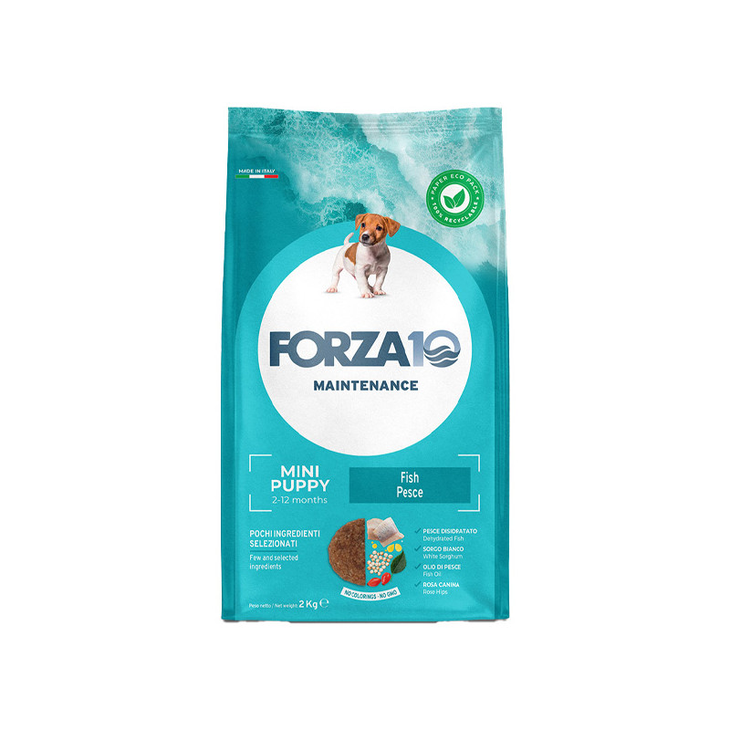 FORZA10 cane puppy junior mini pesce 2 kg