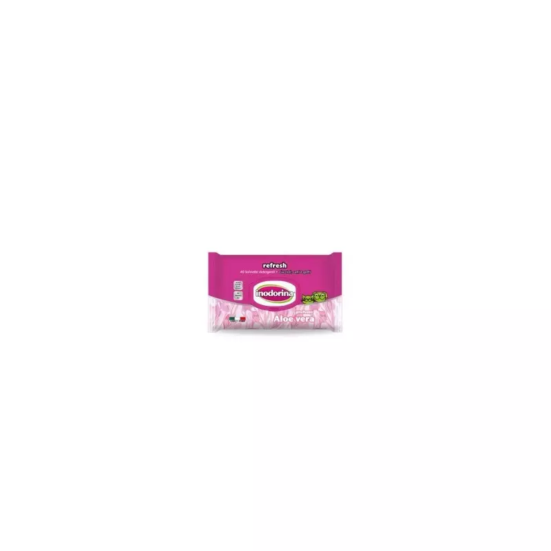INODORINA ALOE VERA WIPES 40 pcs.