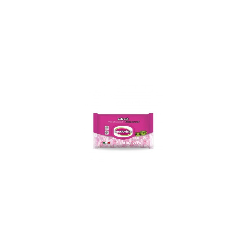 INODORINA lingettes ALOE VERA 40 pièces
