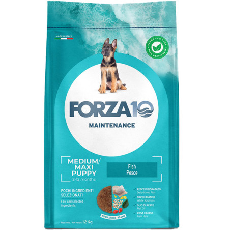 FORZA10 cane puppy junior med/maxi pesce 12,5 kg - 