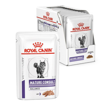 Royal Canin - VET DIET für reife Katzen, 12 x 85 g. -