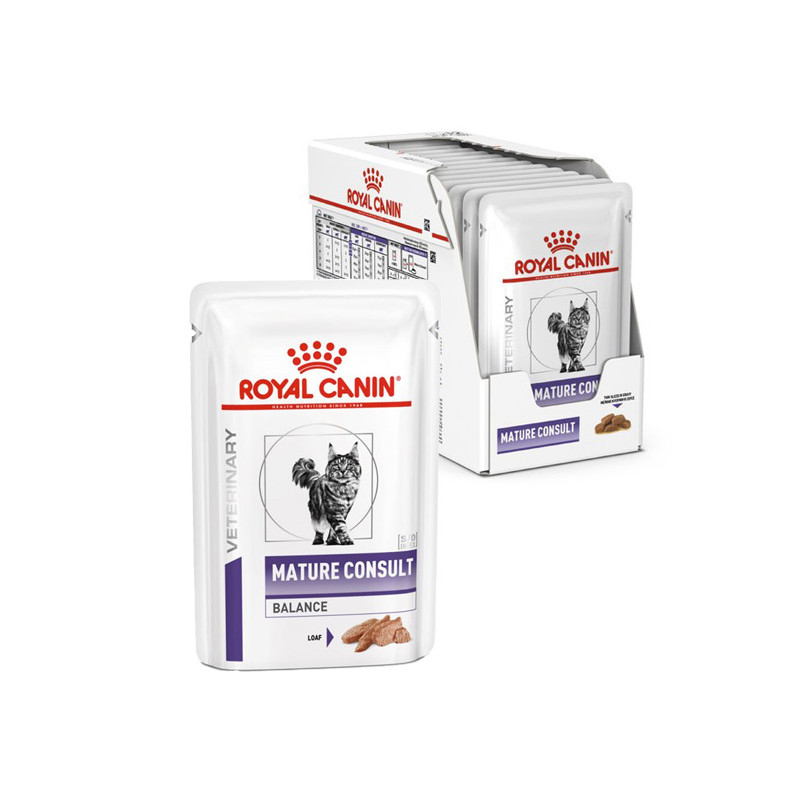 Royal Canin - VET DIET für reife Katzen, 12 x 85 g.