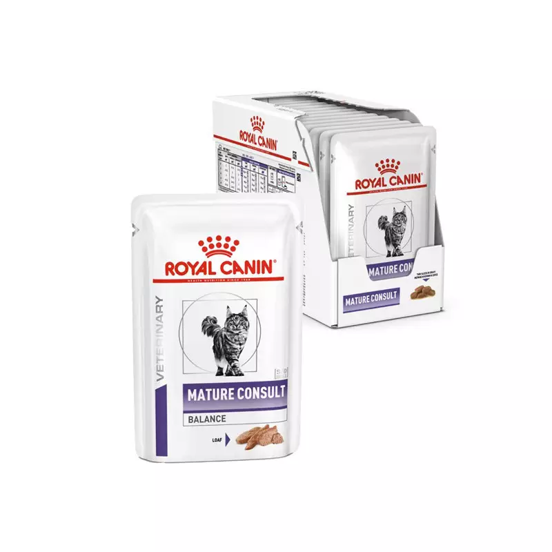 Royal Canin - VET DIET mature cat consult 12X85 gr.