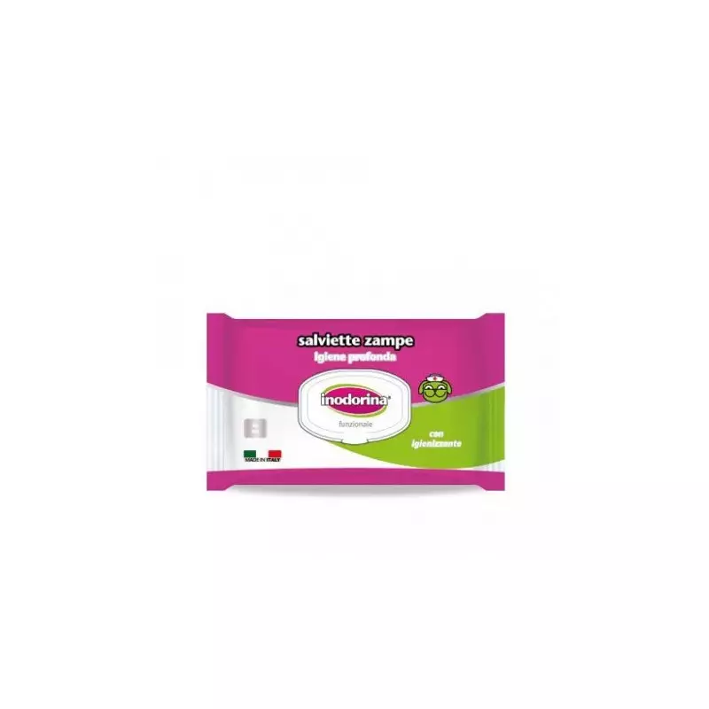 INODORINA SALVIETTE ZAMPE 40 pz.