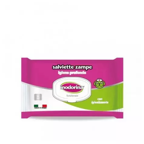 INODORINA WIPES FÜR PFOTEN 40 Stk.