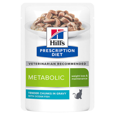 Hill's - DIET Metabolic Meeresfischbisse 85 gr. -