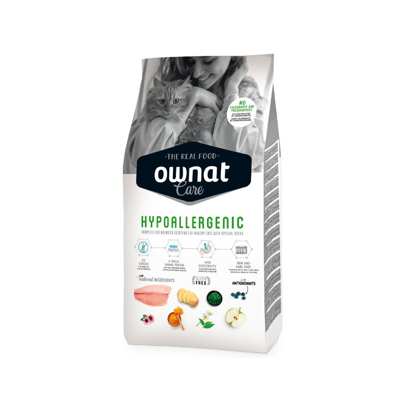 Ownat - Care Adult cat Hypoallergenic 1,5 kg