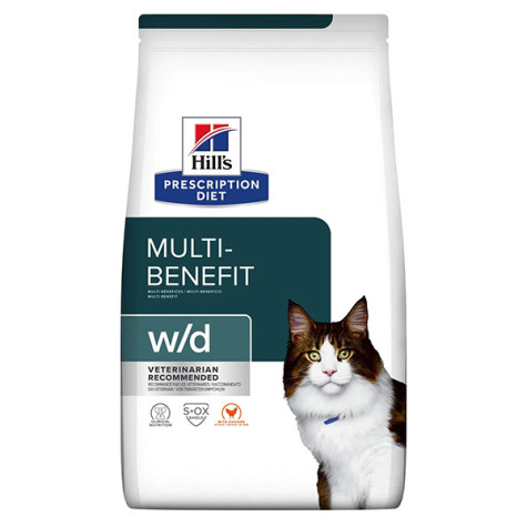 Hill's Pet Nutrition - Prescription Diet w/d Digestive/Weight Diabetes Management 3KG - 