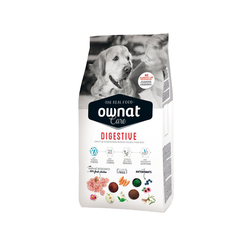 Ownat - Care adult dog digestive 3 kg