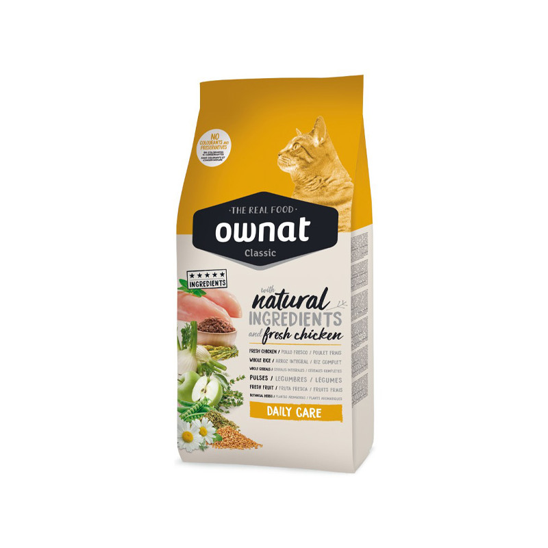 Ownat - Classic adult cat fresh chicken 1.5 kg